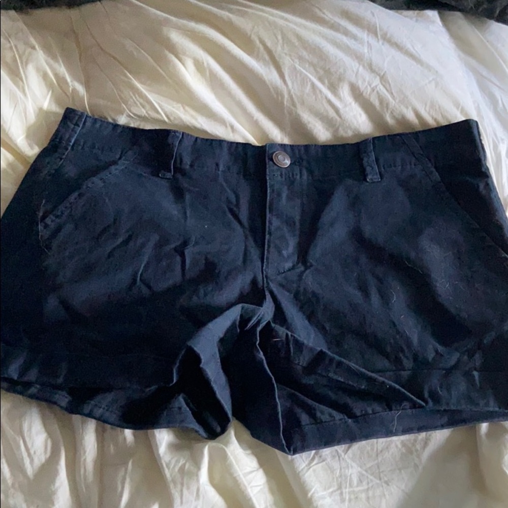 Navy shorts